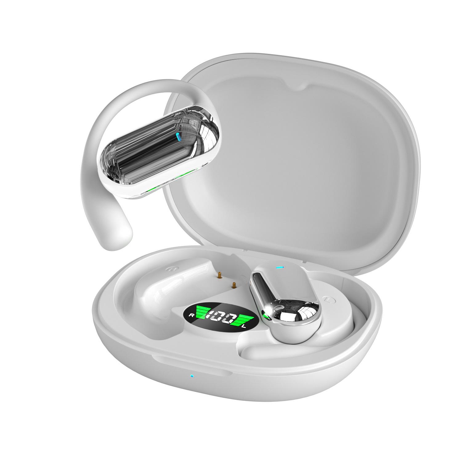 

Q16S New wireless Bluetooth earphones, over-ear style, non-in-ear, touch control, ultra-long battery life, large capacity, private model Q16S білий