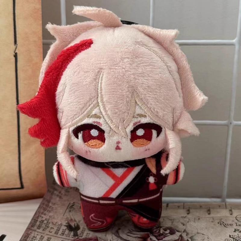 Anime Genshin Impact Plush Doll Raiden Shogun Kamizato Ayaka Mavuika Yae Miko Lyney Kinich Toy Key Chain Small Pendant Gift