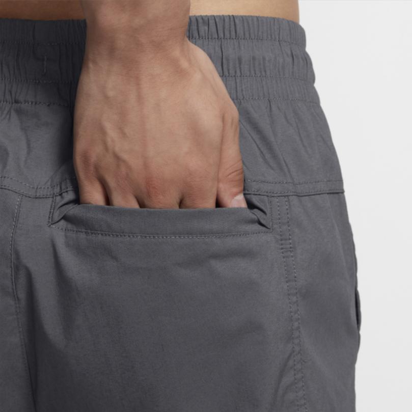 Nike Solid Color Lace Pocket Cargo Pants Men Pants Charcoal-Gray BV3128-021