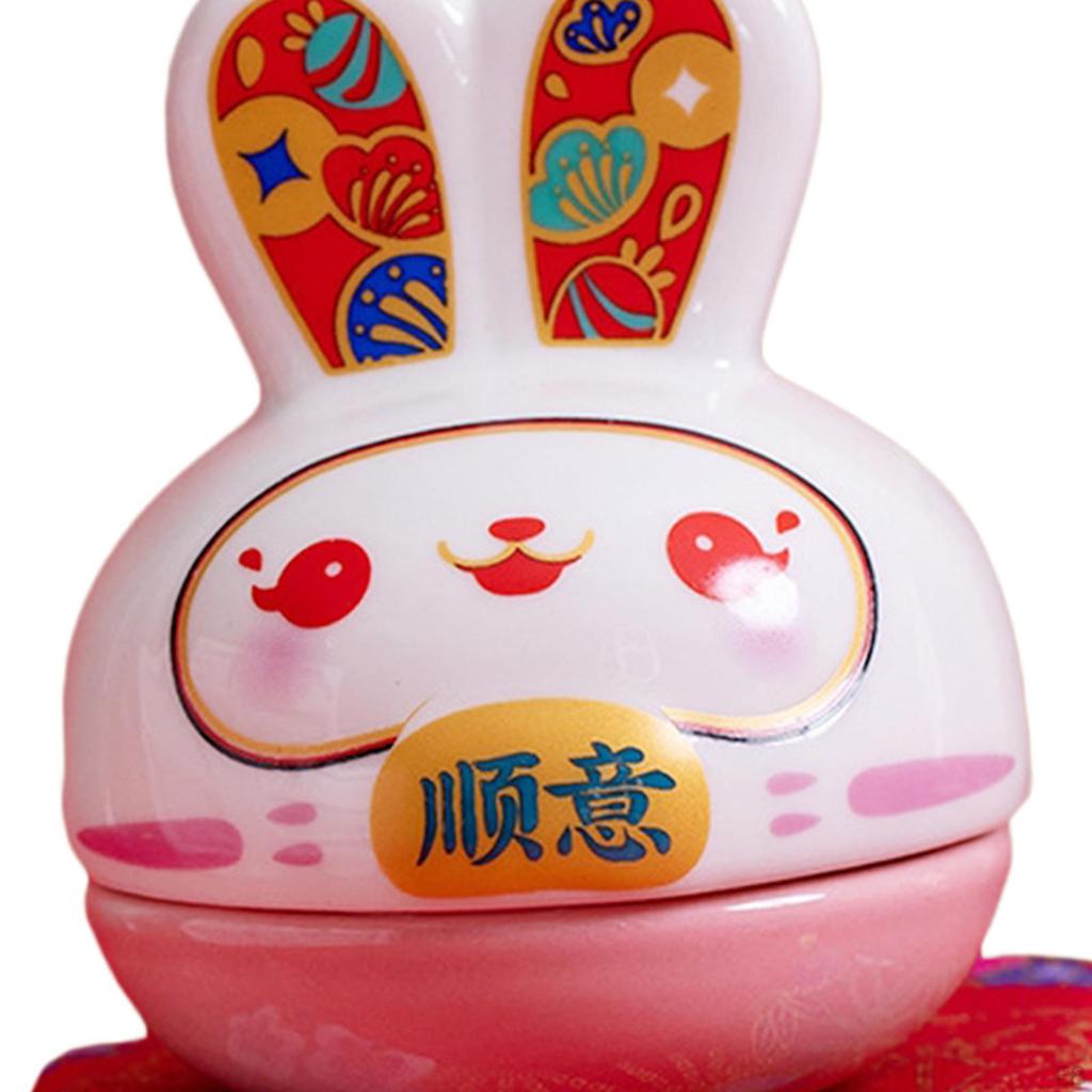 Figur Sparschwein Tierstatue Sparschwein Glas für Chinesisches Neujahrsgeschenk Kinder