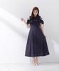 BODY Frill Shirt Dress [PROPOTION DRESSING] [Navy/M]