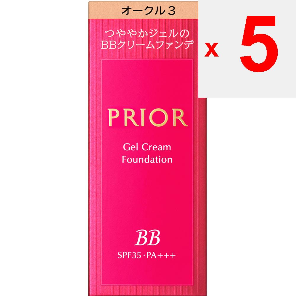 Shiseido Prior BB Gel Cream N Ochre 3 30g Foundation (BB) After Conditioning the Skin with a Skincare Product, Take a Fingertip-sized Amount of a Pear