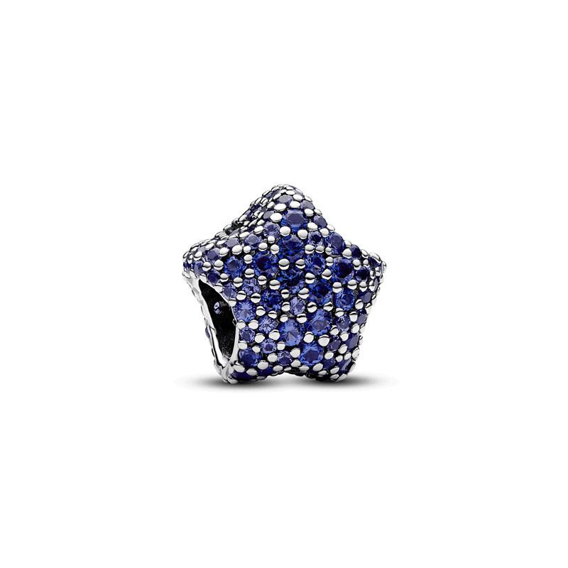 Fine Blue Starry Sky Series Astronaut Star & Crescent Moon Mysterious Alien Sun Fit Original Bracelet Diy Jewelry Gifts