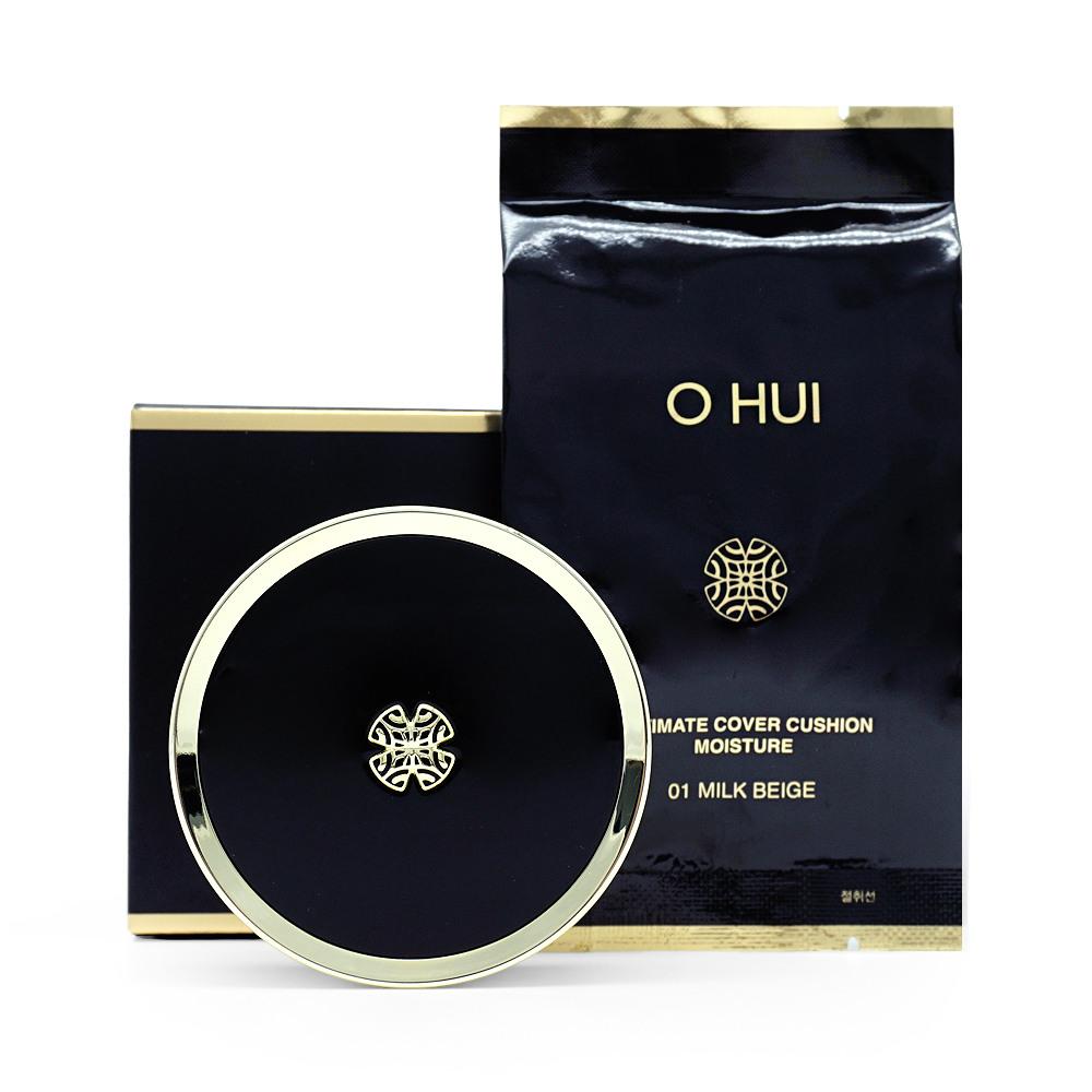 O HUI Ultimate Cover Cushion Moisture (Main + Refill) No. 1 Milk Beige product