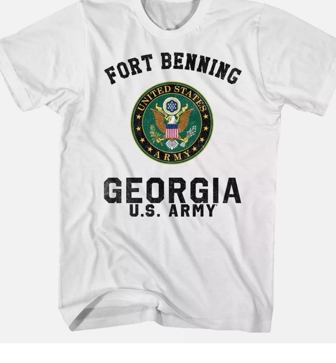 26 United States Armed Forces U.S. Army Fort Benning Georgia Men s T Shirt Unisex T-Shirt L
