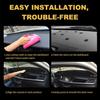 Dashboard Cover Dash Cover Mat Pad Carpet  Fit For Ford Fusion 2010 2011 2012 (Black)