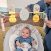 DISNEY BABY - WINNIE - Verstellbare Babywippe mit abnehmbarem Spielbogen - Geeignet von 0 bis 6 Monaten. Babygeschenk