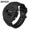 SANDA 6016 Outdoor Sportuhr Herren LED Digitaluhren Militärisch Wasserdicht Datum Elektronische Uhren Junge Mädchen Relogio Masculino