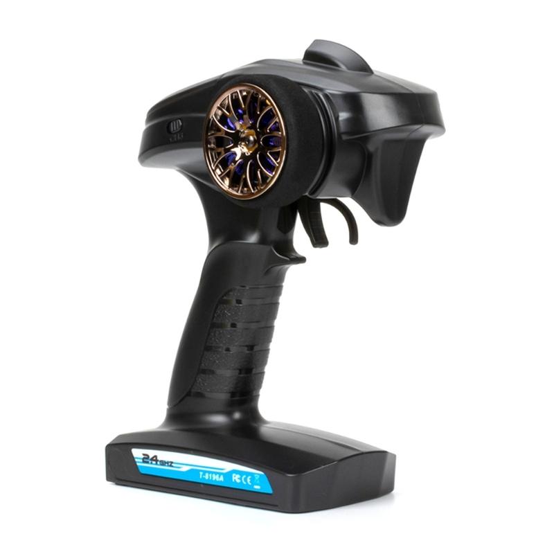 2.4GHz T-8196A Remote Control Transmitter Wheel Handle with RX-G3 Receiver RC Toy Spare Accs for RC Model Car Boat Tanks
