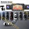 360° Car Dash Cam 4 Channels 1080P Car DVR 3/4 Lens Video Recorder Front Inside Rotatable and Rear View Night Vision Black Box
