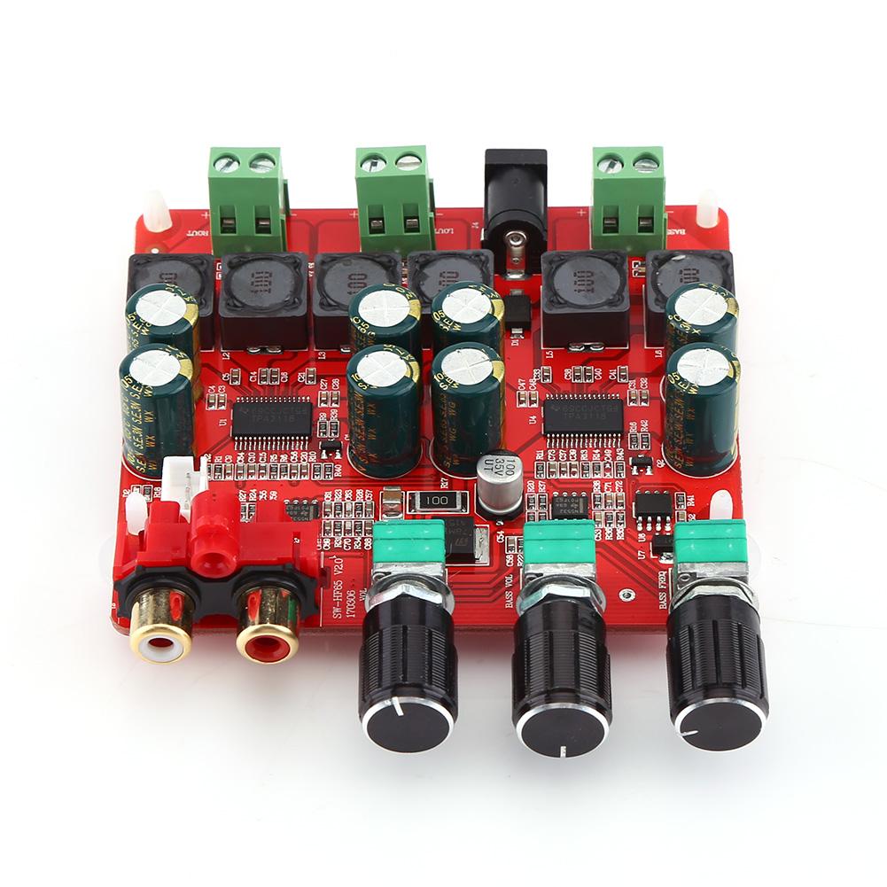 

TPA3118 2.1 Channel Stereo Subwoofer Digital Power Amplifier Board DC 12V26V