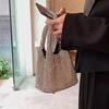 Fashionable Diamond-embellished Water Bucket Shape Evening Bag For Women New Spring 2024 Collection Wholesale