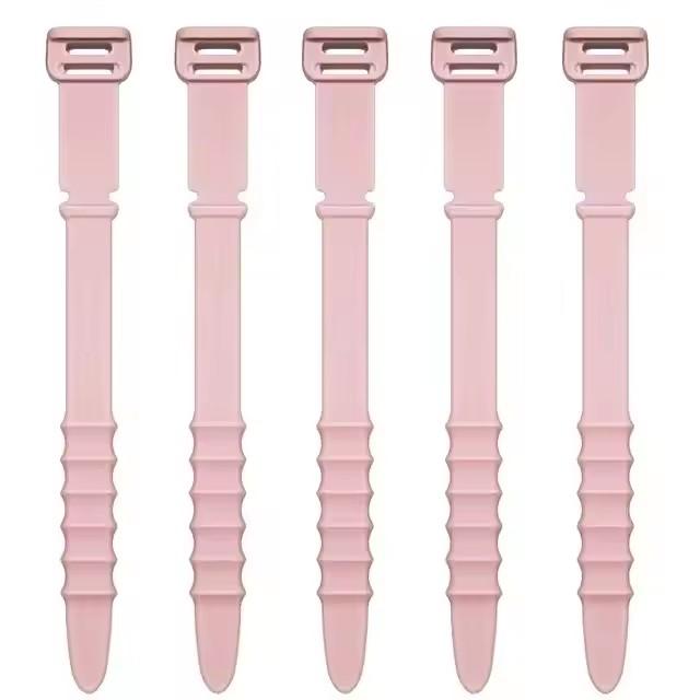 Silicone Cable Ties, Cord Organizer, Cable Straps, Reusable Cord Ties, Travel Cable Organizer, Cute Elastic Tie, Wire Ties