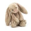 Jellycat Bashful Bunny M Plush Sitting Height Beige Toy, Rabbit, 20cm,