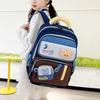 Schoolbag for Primary School Students Grade One and Two Cartoon Color-Matching Backpack for Boys and Girls Children Backpack