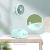 Cute Cartoon Piggy USB Charging Home Bear Portable Office Table Cooling Fan