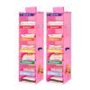 Hanging Closet Shelves for Kids Clothes, 6 Section Weekly Storage with Side Pockets and Fabric Shelf Design for Home Use