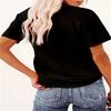 Spot Women's Summer T-Shirt Printed Fashion Casual Cute Short Sleeve Women's Eye Printed Short Sleeve T-Shirt