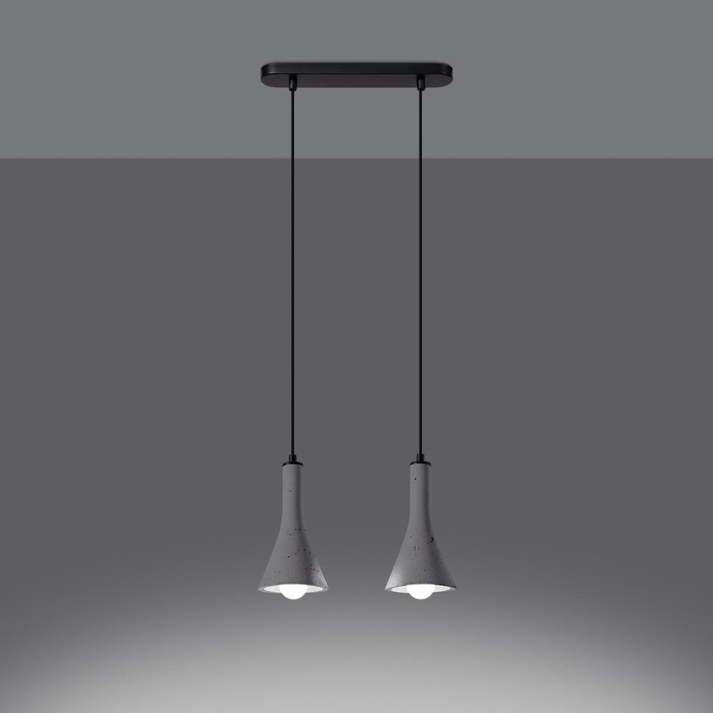 REA 2 concrete pendant lamp