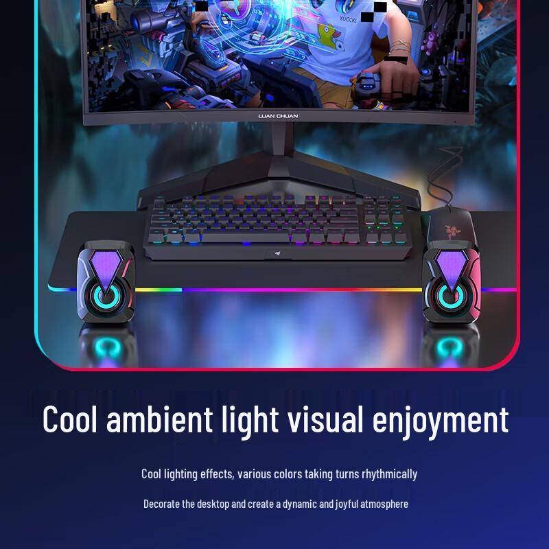 Newmine BT65 Wired Desktop Speaker CN plug (adapter included)