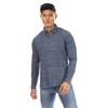 Peter Werth Mens Plaid Long-Sleeved Shirt