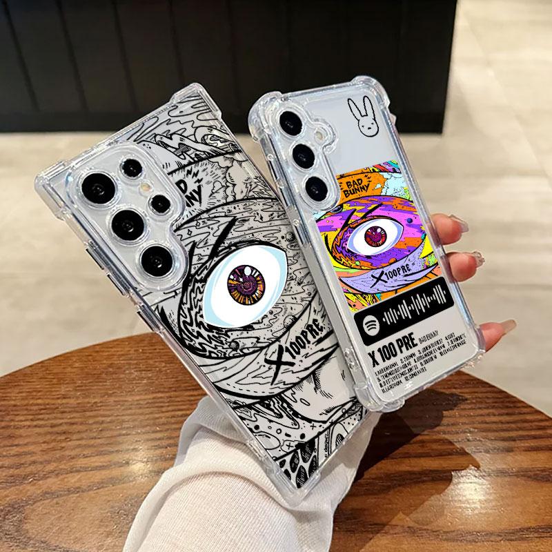 Bad Bunnys Album X 100 PRE Phone Case For Samsung Galaxy S25 FE S26 S24 S23 S22 S21 S20 Ultra S26 Plus S25FE 5G Soft Clear Cover