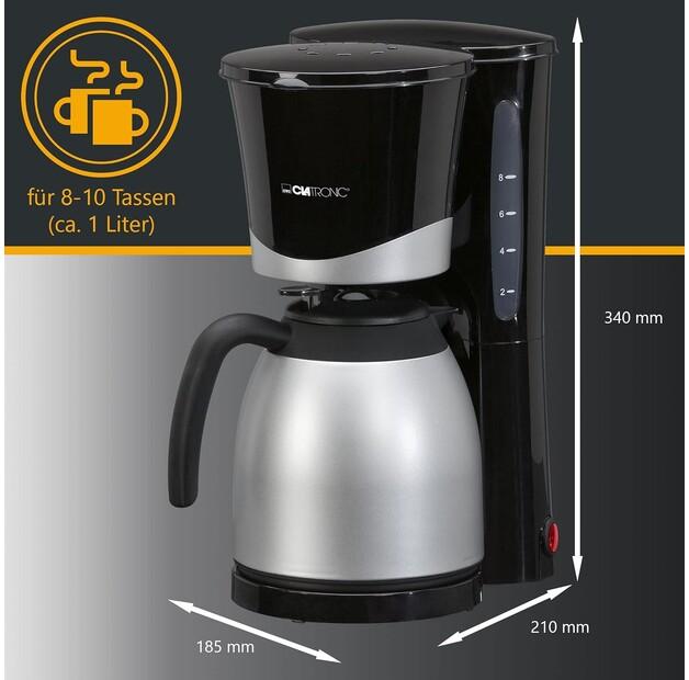 Кофеварка Clatronic KA 3327 schwarz (263991)