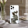 Art W-Wood G-Grain Natural Phone Case For iPhone 17,16,15,14,13,12,11 Plus,Pro Max,XS,Soft Silicone Black Cover