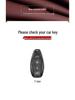Premium Leather Key Case for Hongqi H5 PHEV - Original Interior Style