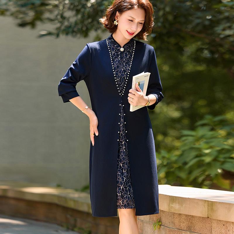 Fashionable Long Skirt for Mother of the Bride - Elegant Wedding Banquet Dress