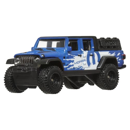 Hot Wheels Car Culture TerraTrek 2020 Jeep Gladiator Vehicle Toy, Miniature Car, Ages 3 and Up, Blue, HRV91