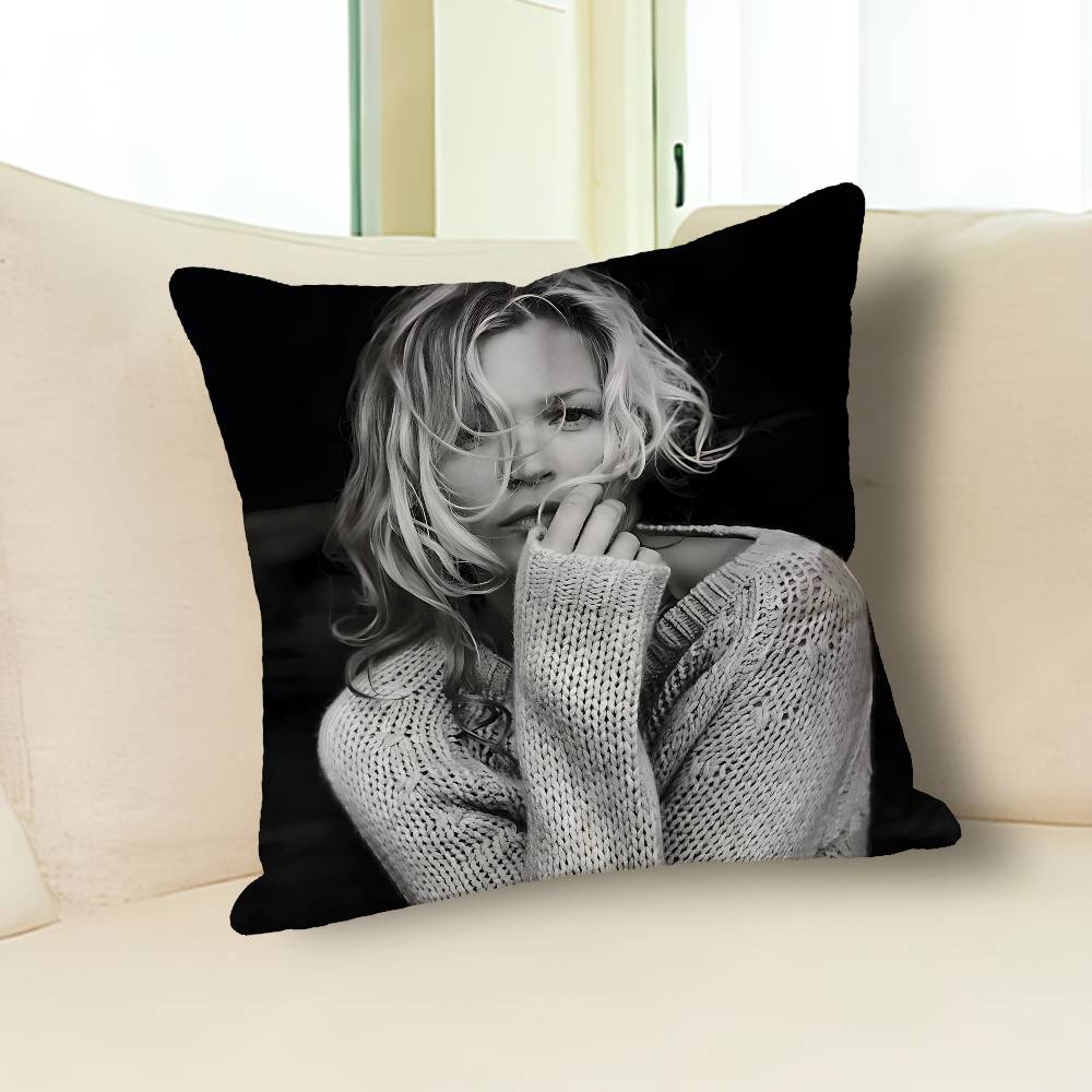 Model K-Kate M-Moss Pillow Cases for Bedroom Living Room Sofa Home Decor Polyester Cushion Cover with Zipper