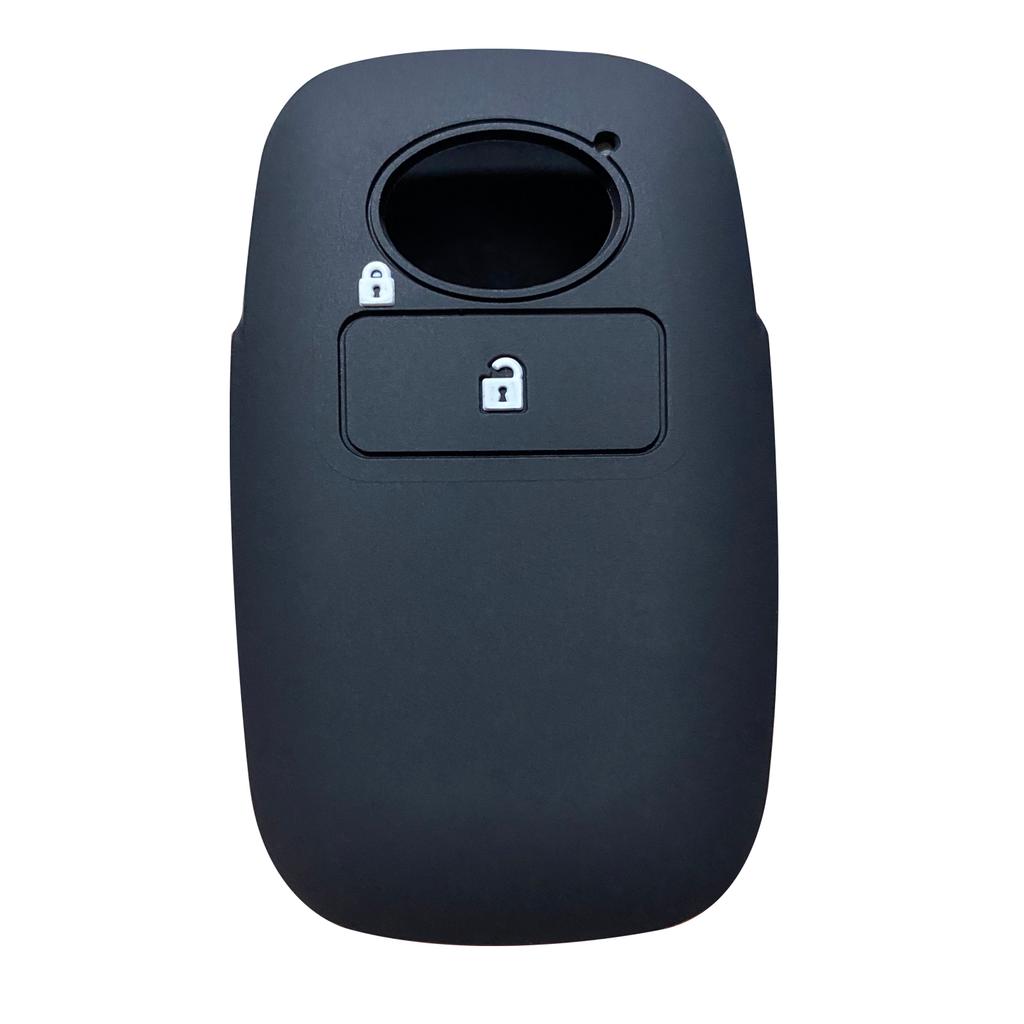 Cover Silicon Key For Daihatsu Rocky Tanto LA600S 150S 800S For Toyota Yaris Vitz RAIZE Car Key Case Fob Remote Shell Keyring