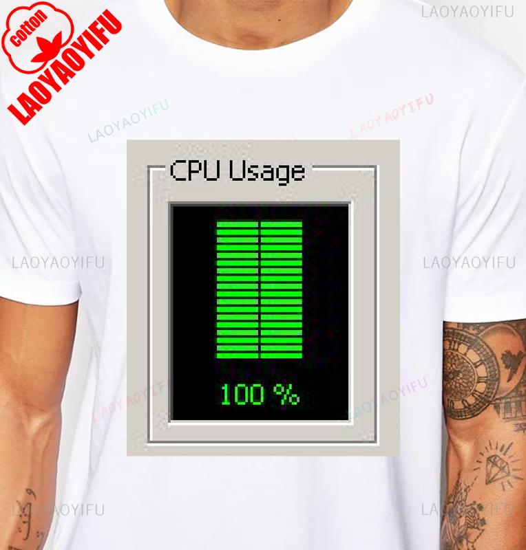 Windows 95 Grafik Lustig Computersystem T-Shirt Vintage 90er 80er Programmierer Witz Meme Herren T-Shirt Baumwolle Kurzarm Y2k T-Shirts