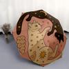 1pc "Starry Night Yin-Yang Cats"Umbrella with Plastic Handle,Suitable for All Seasons Home Travel Outdoor UmbrellaB1581