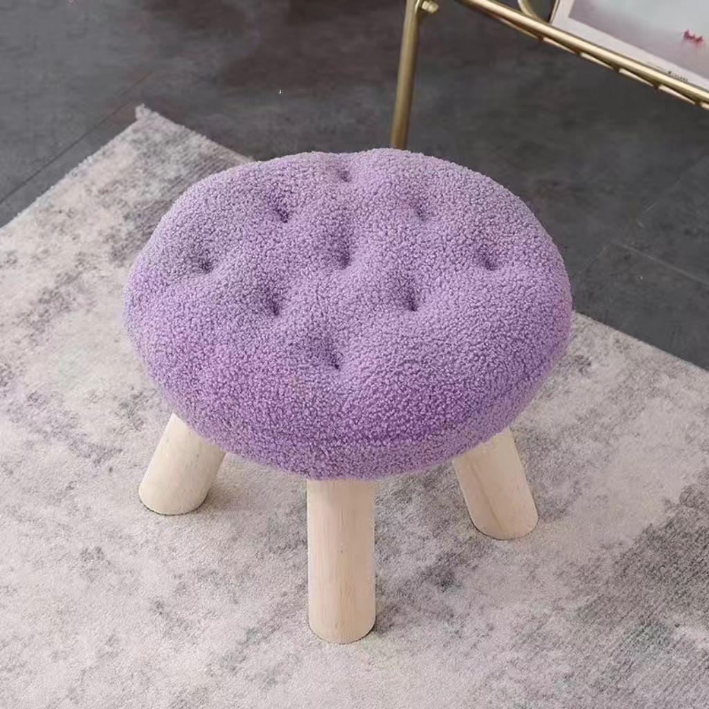 Biscuit Small Stool Household Modern Solid