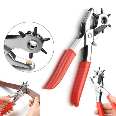Household Heavy Duty Sewing Machine Eyelet Puncher Belt Plier Leathercraft Leather Hole Punch Plier