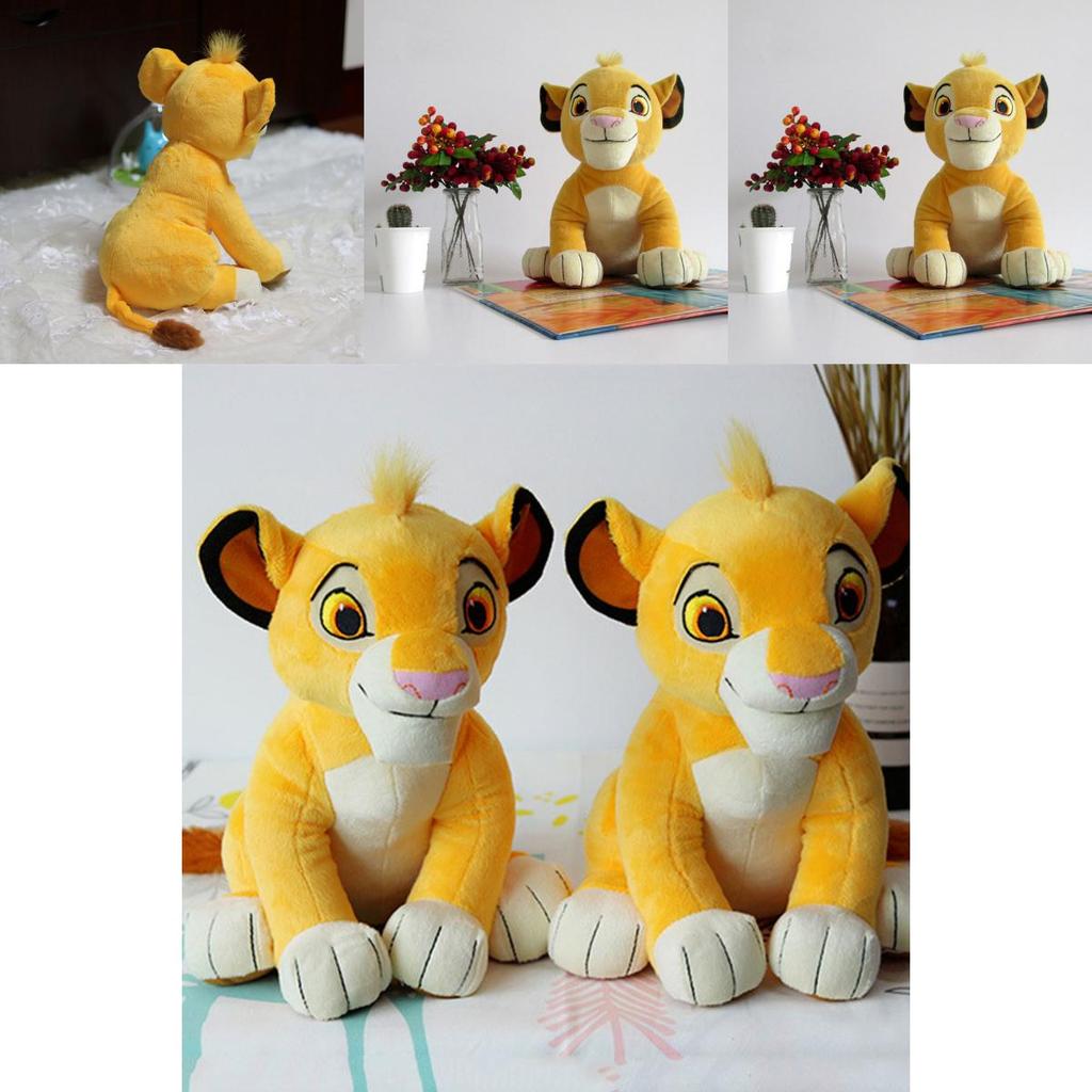 Cute And Courageous Simba Lion Plush Toy Ideal For Kids Bedding And Collectible