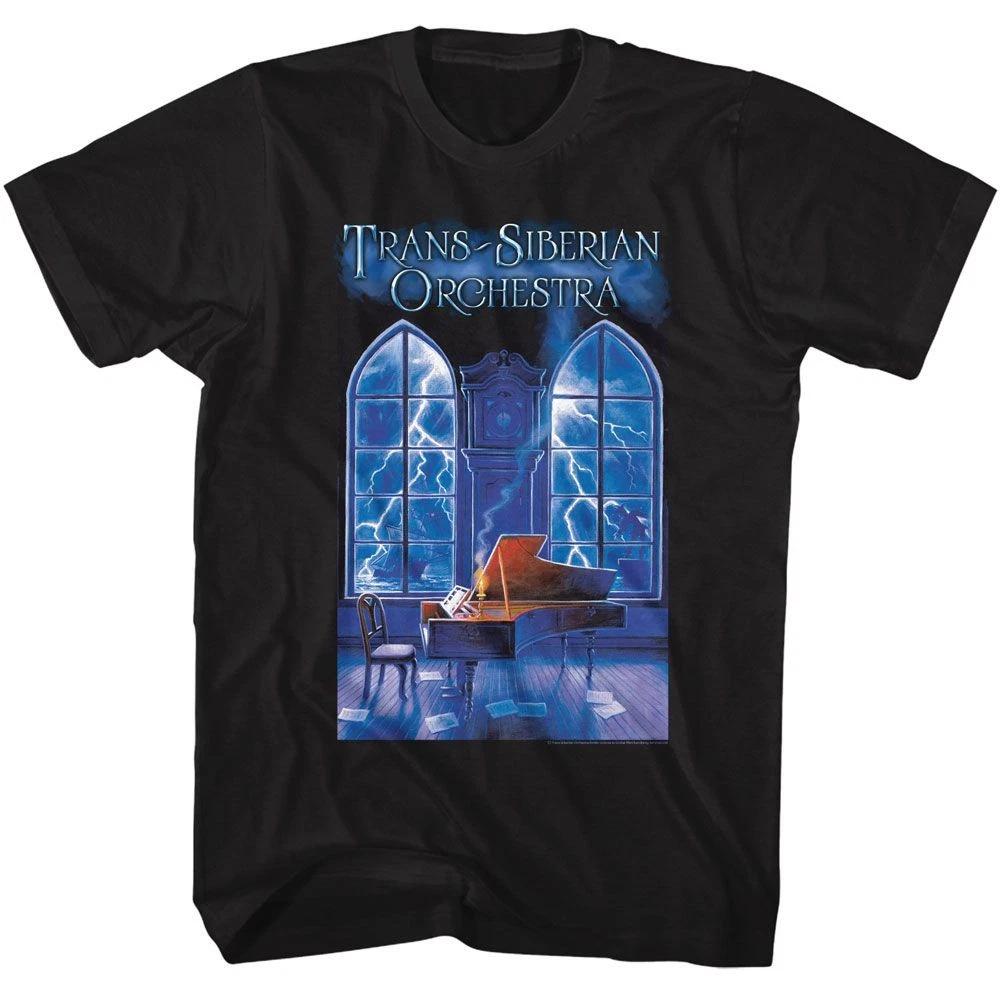 Trans Siberian Orchestra - Stormy Piano Scene - American Classics - Solid Black 100