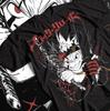 Maglietta Black Clover, Asta Yuno Anime Manga Regali per Ragazze, Maglia Nera Tutte le Taglie
