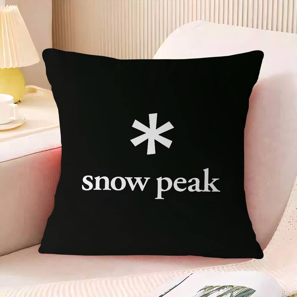 

L-Luxurious S-snow P-peak Pillow Gifts Home Office Furnishings Bedroom Sofa Car Cushion Cover Case 45x45cm 16x16Inch