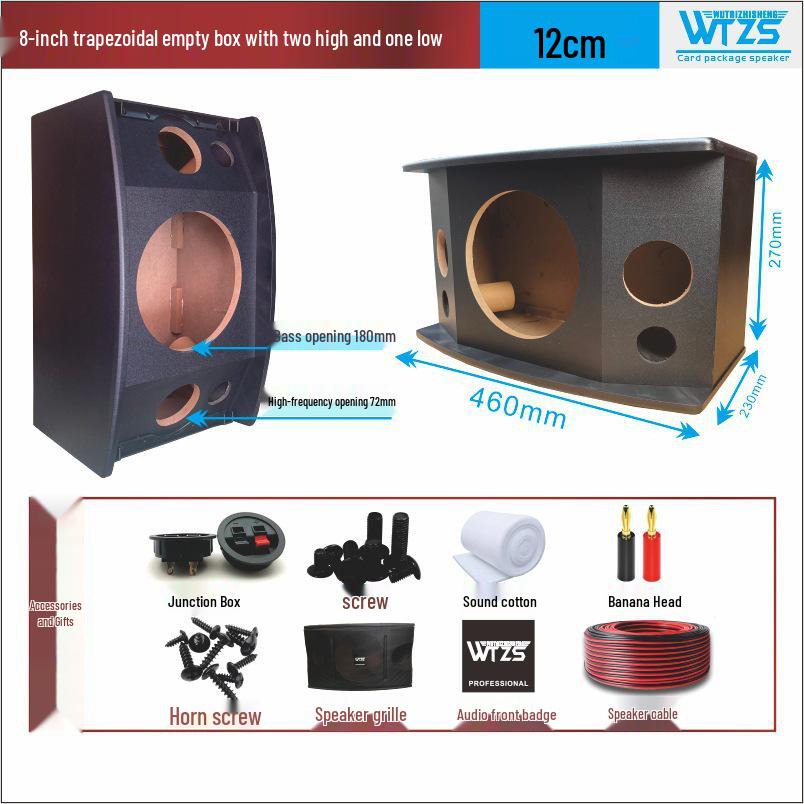Home Audio KTV 3-Way Speaker Cabinet: 8, 10, 12 Inch Wooden Dance/Meeting