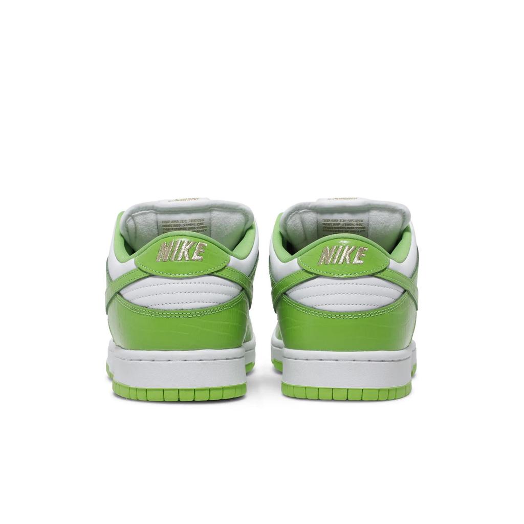 Nike Dunk Low OG SB QS 'Mean Green' (Unisex) White / Metallic Gold / Mean Green Skate Shoes DH3228 101
