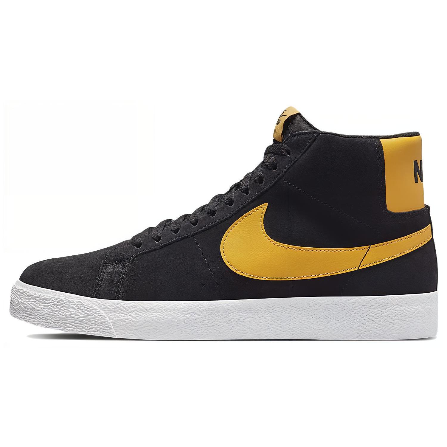 

Nike Sb Zoom Blazer Mid Black University Gold 864349-009 42.5