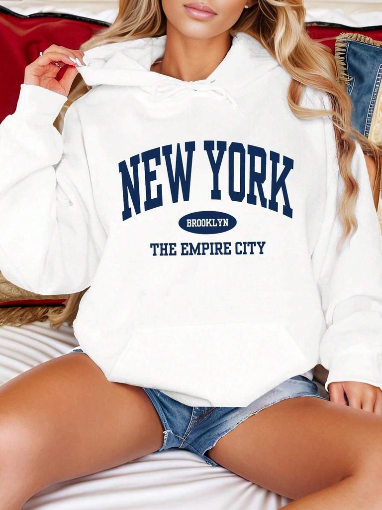 Brooklyn Creative Print Women's Hoodie