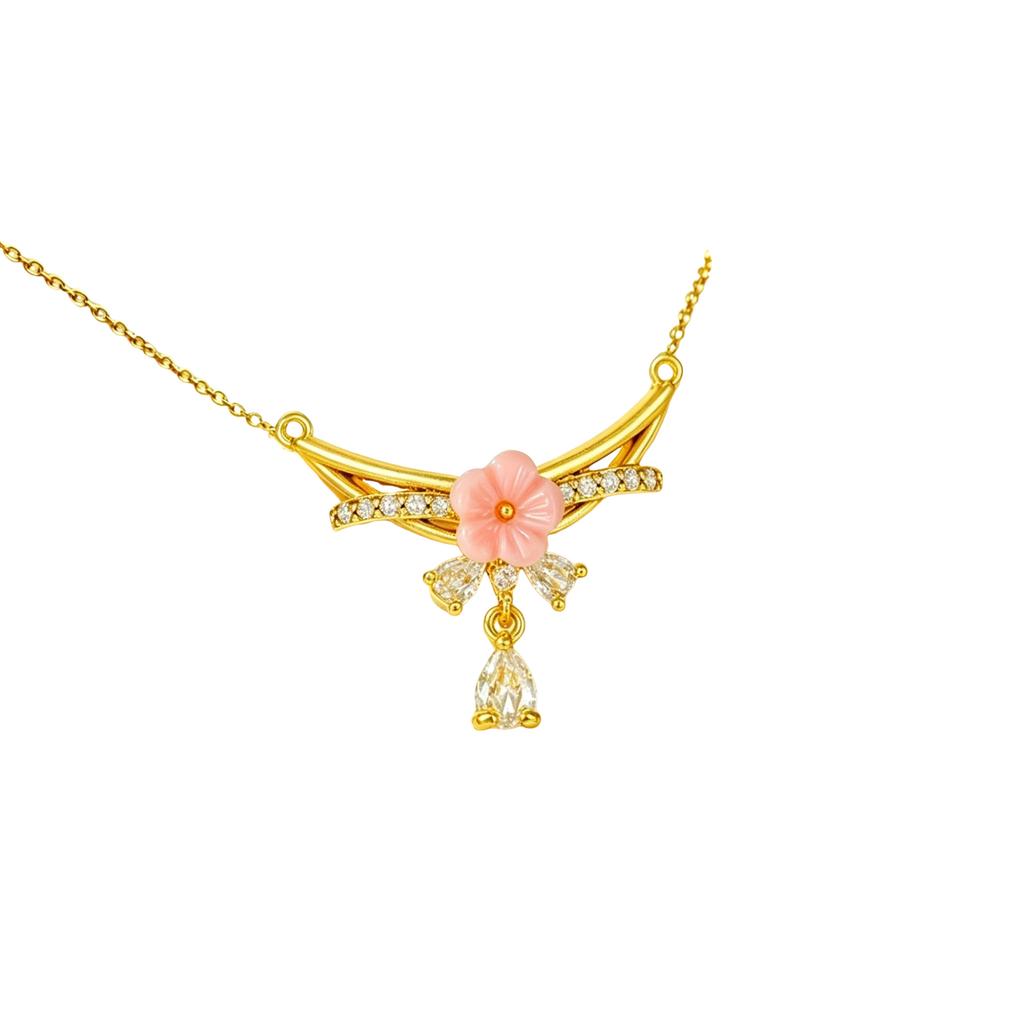 Female Fashion Sweet Collarbone Butterfly Necklace