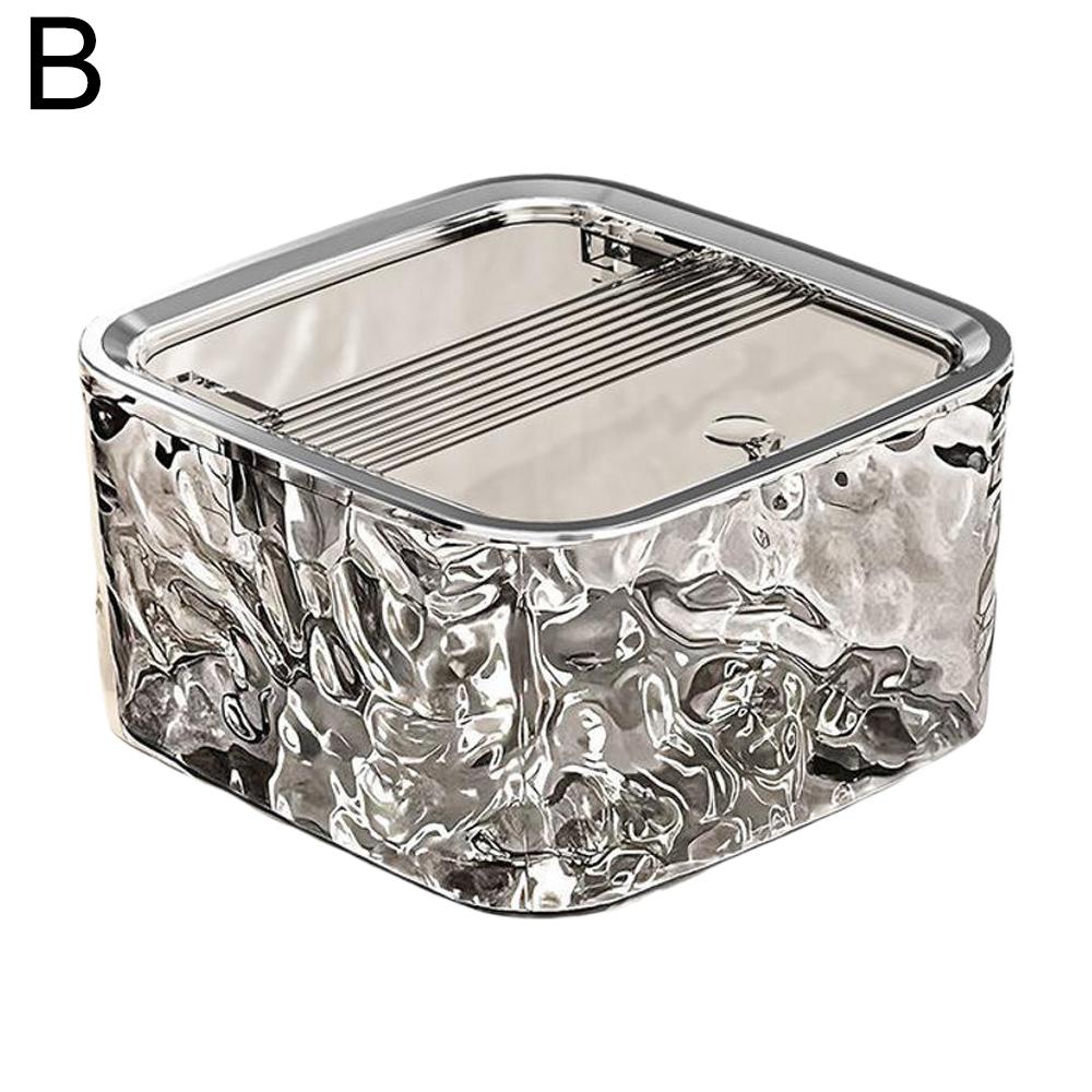 Transparent Acrylic Hair Accessories Storage Box Hair Clip Hair Band Jewelry Makeup Stationery Organizer Box For Home Bathroom