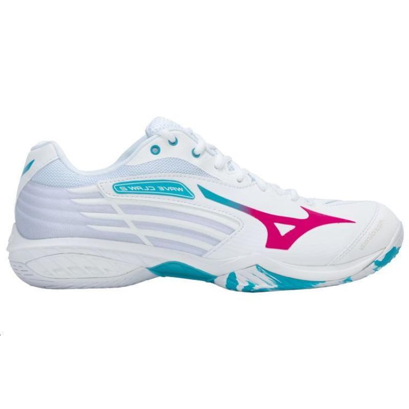 Mizuno Wave Claw 2 Wide 'White Fuchsia Blue' Sneakers 71GA211060