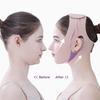 V Line Lifting Mask Chin Strap for Women Face Slimming Strap Reusable V Line Mask Prevent Sagging Jaw Exerciser