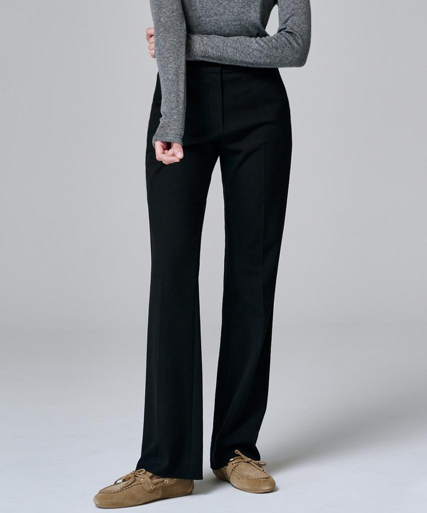 Marop 2131 Stretch Slim Bootcut Pants (Black)